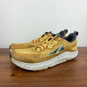 ALTRA Outroad Trail Running Yellow Hiking Sneakers ALOA7R6N270 Men’s 10.5M.